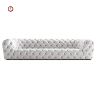 TT OEM & ODM – canapé en cuir blanc de style français américain, moderne et confortable, pour salon, appartement, hôtel