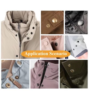 Hot-Bán Bình Thường Cao Bồi Đồng Brass Tùy Chỉnh Màu Sắc Kích Thước Thời Trang Nhìn Đồng Jeans Áo Khoác Nút Snap Nút - Product Image 6