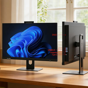 Suministro Directo de Fábrica, Computadora de Escritorio Todo en Uno OEM de 27 Pulgadas, Intel Core I3/i5/i7, Windows 10, SSD+HDD para GTX <span class=keywords><strong>1050</strong></span> <span class=keywords><strong>Ti</strong></span>, Pantalla Táctil - Product Image 2