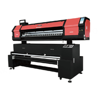 Impresora Digital Textil Industrial Disen de 1.8m/2m con Cuatro Cabezales XP600/DX5/DX7 para Sublimación en Rollo de Cuero, Banderas y Pancartas, de Alta Velocidad y Automática