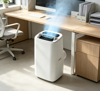 Aire Acondicionado Portátil Eléctrico Airwens para el Hogar, 14000 BTU, Ahorro de Energía, para Todas las Estaciones, con Kit Completo de Manguera de Extracción