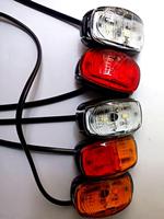 Feu de positionnement LED acrylique haute qualité 10-30V pour l'avant, le côté et l'arrière des camions, camping-cars et remorques - Expédition rapide