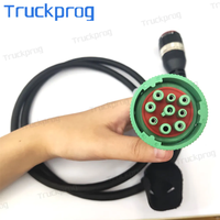 Pour câble de Diagnostic de camion MACK 9 broches 88890315 pour VOCOM I 88890300 VOCOM 2 88890400 interface câble de Diagnostic robuste