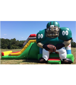 PVC Steelers 5 en 1 Super Combo Football Bounce House Combo <span class=keywords><strong>Alquiler</strong></span> toboganes de agua baratos - Product Image 3