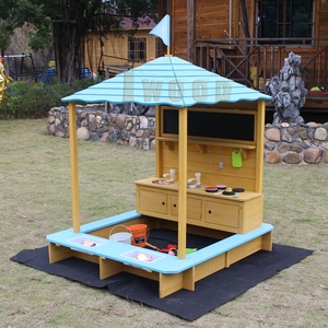 <span class=keywords><strong>Bac</strong></span> à <span class=keywords><strong>sable</strong></span> en bois avec boue, pour la cuisine, auvent pour enfants - Product Image 3