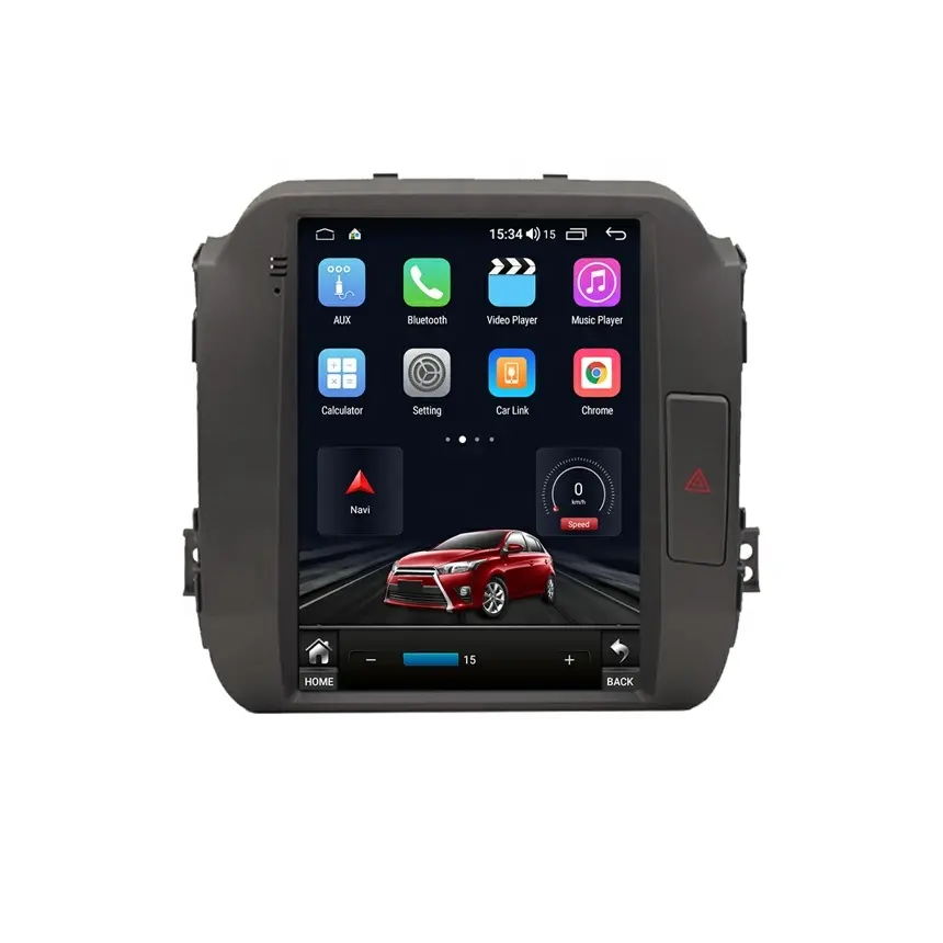 RUISO Autoradio Android Auto-Player für Kia Sportage R 2010-2014 GPS Auto-Carplay für Tesla mit vertikaler Leinwand
