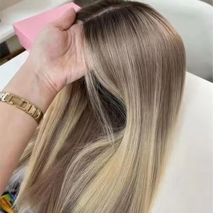 6x7 6x8 7x8 रेशम आधार 100% यूरोपीयन कुंवारी बालों वाली महिला बालों के लिए टोपे - Product Image 1