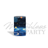 Support de toile de fond rond en métal, tissu imprimé personnalisé, fond circulaire pour mariage, fête, photomaton, décoration, cadre d'affichage