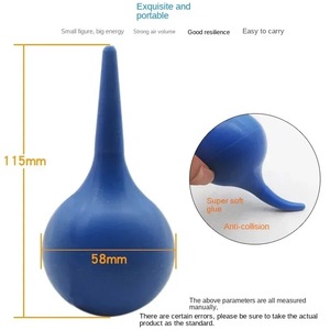 Enlèvement de cire d'oreille Kit de nettoyage d'irrigation oreille <span class=keywords><strong>seringue</strong></span> ampoule ventilateur pompe poussière nettoyant cérumen caoutchouc pour <span class=keywords><strong>adulte</strong></span> enfant - Product Image 3