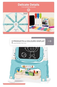 ของเล่นสำหรับเกมภาพวาดสุดสร้างสรรค์สำหรับเด็กแท็บเล็ต<span class=keywords><strong>3D</strong></span> กระดานวาดภาพมหัศจรรย์พร้อม48ชิ้น - Product Image 5