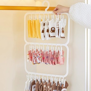 Étagère de séchage multifonctionnelle détachable pour la maison, étagère de rangement, gain de place, chaussettes, sous-vêtements, serviette pour bébé - Product Image 1