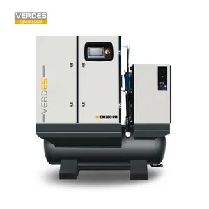 Low Consumption 15kw 20hp industrial air compressor For plasma cutting machine Permanent magnet synchronous air compressor gas