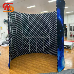 SMOOTH Factory Direct 360 Photo Booth <b>RGB</b> Light Metal Aluminum Alloy Remote <b>Control</b> for Wedding Backdrop - Product Image 1