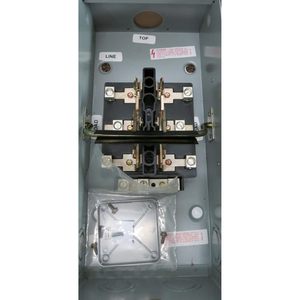 Interruptor de Seguridad de Doble Vía de Alta Resistencia Ge, 100A, 120-240VAC, Carcasa Impermeable para Exteriores, DPDT - Product Image 4