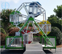 La grande roue portative avec le centre commercial de remorque monte la mini grande roue d'amusement à vendre
