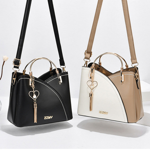 Bolso de tendencia de color contrastante Bolso de <span class=keywords><strong>mujer</strong></span> de gran capacidad Bolso bandolera de un solo hombro a la <span class=keywords><strong>moda</strong></span> - Product Image 6