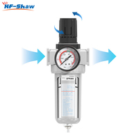 Haute qualité en aluminium SFR série Air pneumatique lubrificateur compresseur huile séparateur d'eau nouveau filtre de régulation de pression