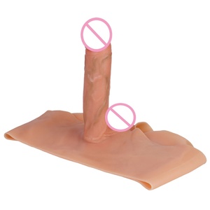 SXXY Silicone Strap on <b>Dildo</b> Pants Wearable Solid Large Penis Sex Toys for Women Lesbian Couple Strap on Harness Wearable <b>Dildos</b> - Product Image 6