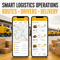Soluciones de Aplicaciones de Gestión Logística Personalizadas para IOS y Android con Rastreo GPS y Gestión de Despacho LionCreate