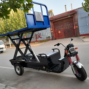 Plataforma Elevadora Hidráulica de 48V para Triciclo Eléctrico, Camión de Trabajo Elevador para Uso en Fábrica y Hogar - Product Image 1
