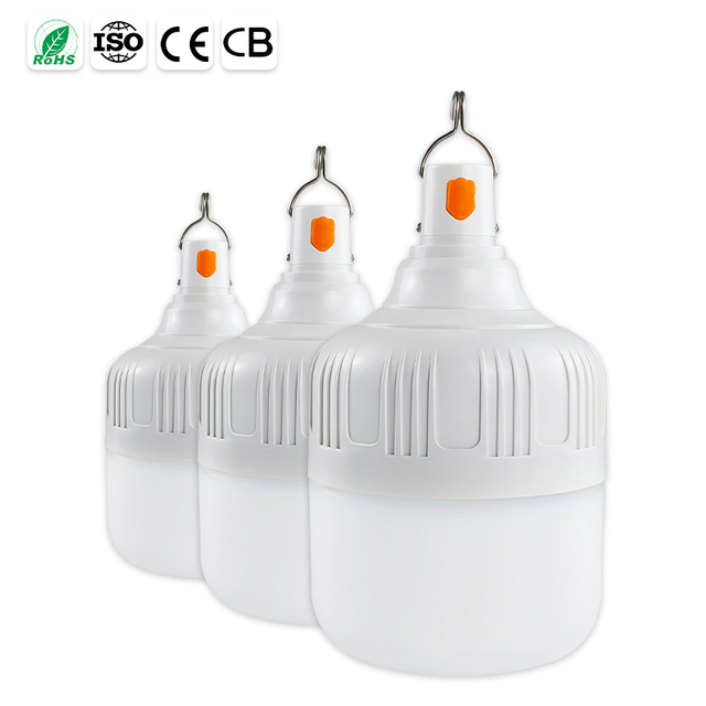 Night Market Wholesale Long Lifetime Durable Led Rechargeable Outdoor Light LED Professional Emergency Bulb for Camping