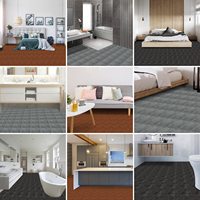 Azulejos autoadhesivos para suelo de PVC resistente al agua para cocina, baño, embalaje de pedidos por correo, vinilo para uso en interiores
