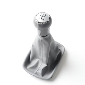 Palanca de estilo de coche de 5 / 6 velocidades, funda de maletero para AUDI A6 C5 <span class=keywords><strong>A4</strong></span> B5 A8 D2 <span class=keywords><strong>1997</strong></span> 1998 1999 2000, perilla de cambio de marchas - Product Image 2