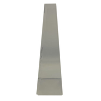 Plaque de trophée moderne, portable et écologique en acrylique transparent avec support, design imprimé UV personnalisé, présentoir