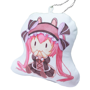 Chaveiro com Design de Anime, Personagem de Desenho Animado Fofo, Mini Pendente Dakimakura - Product Image 2