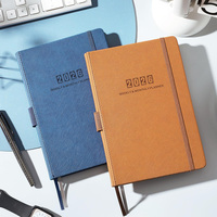 Cuaderno Espiral A5 Personalizado con Logotipo en Dorado, 100% Ecológico, Agenda de Oficina para Negocios, Alto Valor Estético, 80 Hojas
