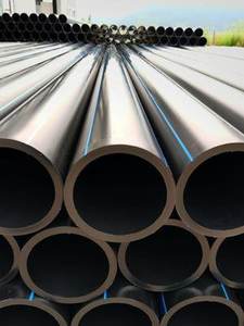 Tuyau de haute pression DIN HDPE PE100 de grand diamètre pour système d'alimentation en eau et d'évacuation des eaux usées - Product Image 3