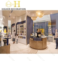Étagère de présentation de luxe pour parfums et cosmétiques, décoration de boutique, présentoir pour magasin de cosmétiques