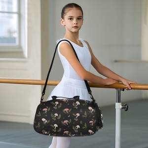 กระเป๋าเดินทางสำหรับเด็ก ลายสุนัขจิ้งจอก ดีไซน์สำหรับกิจกรรมกลางแจ้ง มีช่องเก็บของแบบแยกส่วนเปียกและแห้ง พร้อมซิปปิด สำหรับเต้นรำ กีฬา และการเดินทาง - Product Image 6