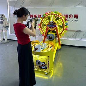Machine de tir au <span class=keywords><strong>laser</strong></span> entièrement automatique pour balles gonflables, équipement de divertissement, machine de jeu de tir d'arcade, Grande Roue Amusante - Product Image 1