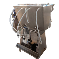 Machine de remplissage par gravité à 4 têtes pour bouteilles en verre – Vinaigre, alcool, vin rouge, brandy, vodka, tequila, whisky, liqueurs