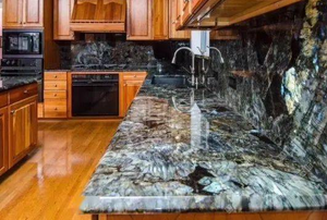 Unieke Natuurlijke Stone <span class=keywords><strong>Slab</strong></span> Labradoriet Graniet <span class=keywords><strong>Slab</strong></span> Voor Aanrecht - Product Image 2