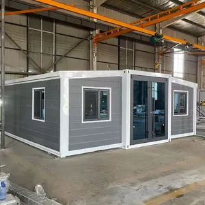 Fully Furnished Luxury 2 Bedroom Prefab Modular Homes Expandable Container House Living Container House