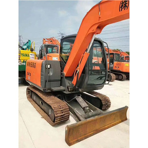 Japón Original ZX60 excavadora 90% nuevo tamaño pequeño 6 toneladas peso operativo ISUZU motor marca garantía de calidad bajo precio al por mayor - Product Image 3