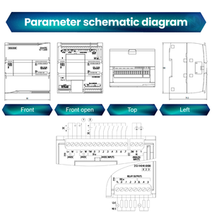 Controlador PLC Siemens 1212C DC/DC/Relé, CPU Compacta Original, Nuevo, 6ES7212-1HE40-0XB0, Controlador de Programación PLC - Product Image 5