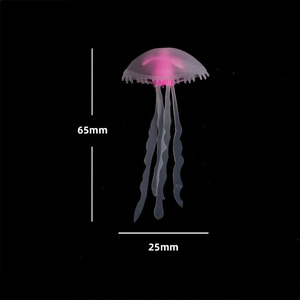 Simulación de medusas pecera decoración de paisaje software flotante gran tamaño pequeño y mediano medusas multicolor - Product Image 4