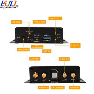 USB 3.0 type-a NGFF <span class=keywords><strong>M</strong></span>.2 anahtar B adaptörü 1 SIM kart yuvası ile 4 antenler Fan ve koruyucu kılıf için 5G 4G LTE WWAN modülü modemler - Product Image 2