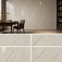 Feuille de remplacement UV effet marbre, rouleau de panneau de pierre artificielle brillant, facile à nettoyer