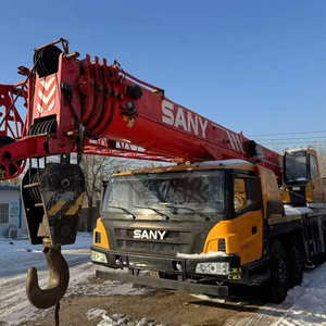 Used Sany 80t Truck Lifting Crane Heavy <b>Lifter</b> 80t Crane Construction Lifting Cranes - Product Image 1
