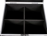 HYULIGHTS 180W Cabeza móvil Luces de escenario Estuche de vuelo Estuche de carretera personalizado con ruedas de perfil Caja de aire 67*43*52CM para Pro DJ Touring