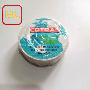 Rouleau géant électrique en pvc, retardateur de flamme haute tension, conditionnement kc60 0.13mm x 19mm x 10m, ruban isolant kc60 - Product Image 2