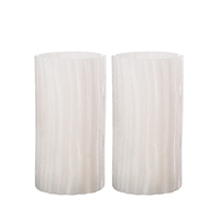 Verre à boire Samyo de conception européenne, design créatif, rayures torsadées, blanc, grande capacité, passe au lave-vaisselle