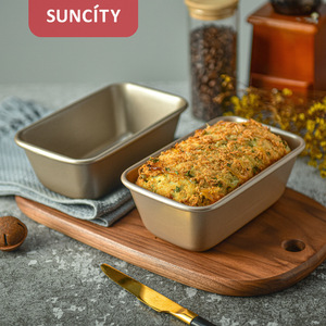 Suncity Rectangular Toast Pan Non-Stick Carbon Steel 1-2 Pound Bread Loaf Mold For Baking - Product Image 2