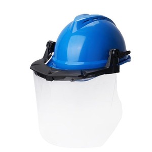 V-Gard <b>Protective</b> Face <b>Shield</b> With Safety Helmet Transparent Visor Industrial Use - Product Image 1