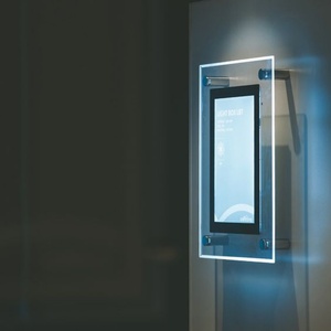 Advertising Crystal <b>Led</b> Light Boxes Illuminated Hanging Real Estate Agent Window Display A3 A4 Waterproof Eco-friendly - Product Image 3