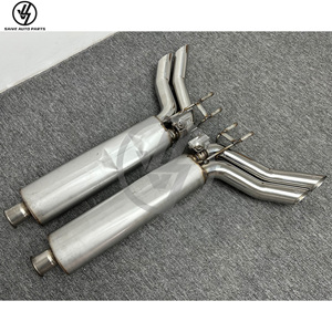 ท่อไอเสียสแตนเลส304แบบ B พร้อมคำว่า Mercedes Benz G-Class W464 G500 AMG G63ท่อไอเสีย2018-2023 - Product Image 3